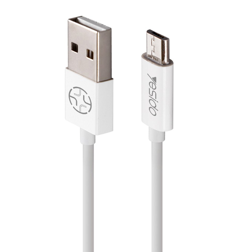 Yesido CA22 1.2M 2.4A Usb to Type-C Hızlı Şarj Kablosu - Beyaz