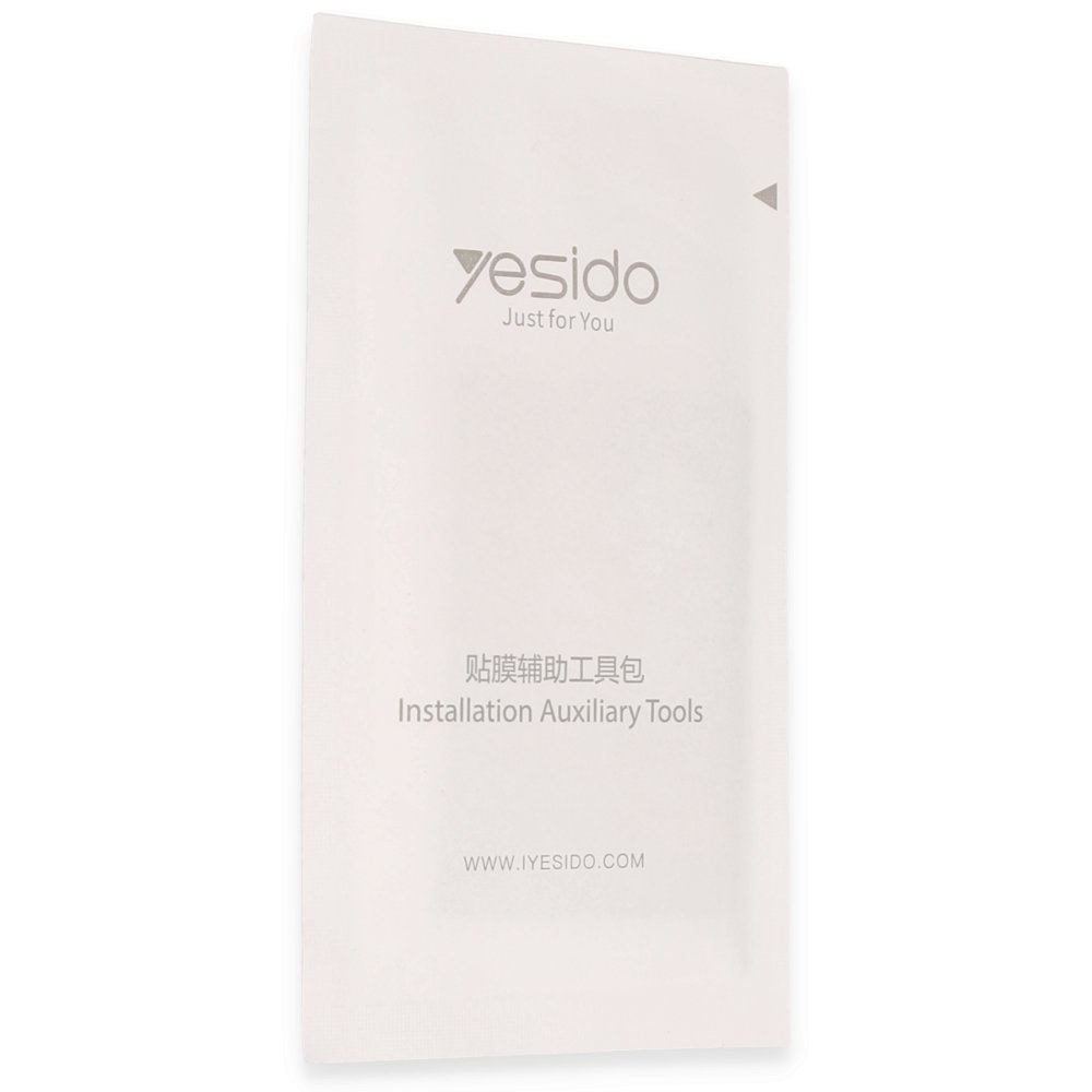 Yesido iPhone 13 Pro Max 5D Hayalet Cam Ekran Koruyucu - Siyah