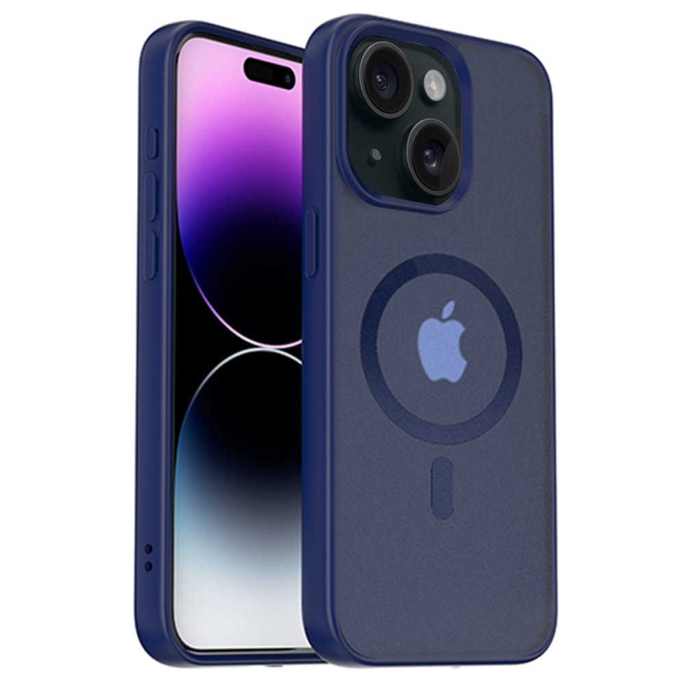 Yesido iPhone 14 PC06 Tower Magsafe Kapak - Lacivert