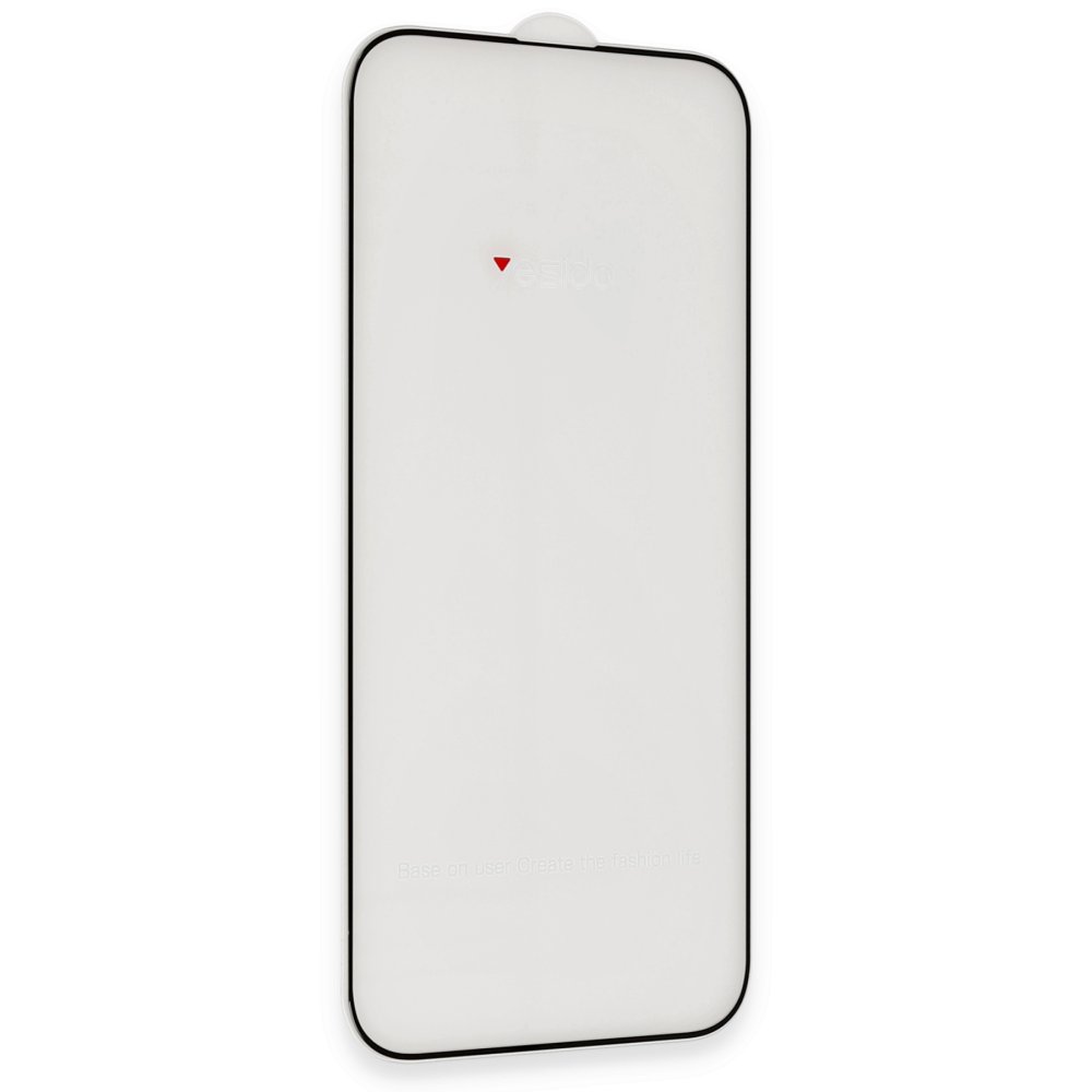 Yesido iPhone 14 Pro 5D Cam Ekran Koruyucu - Siyah