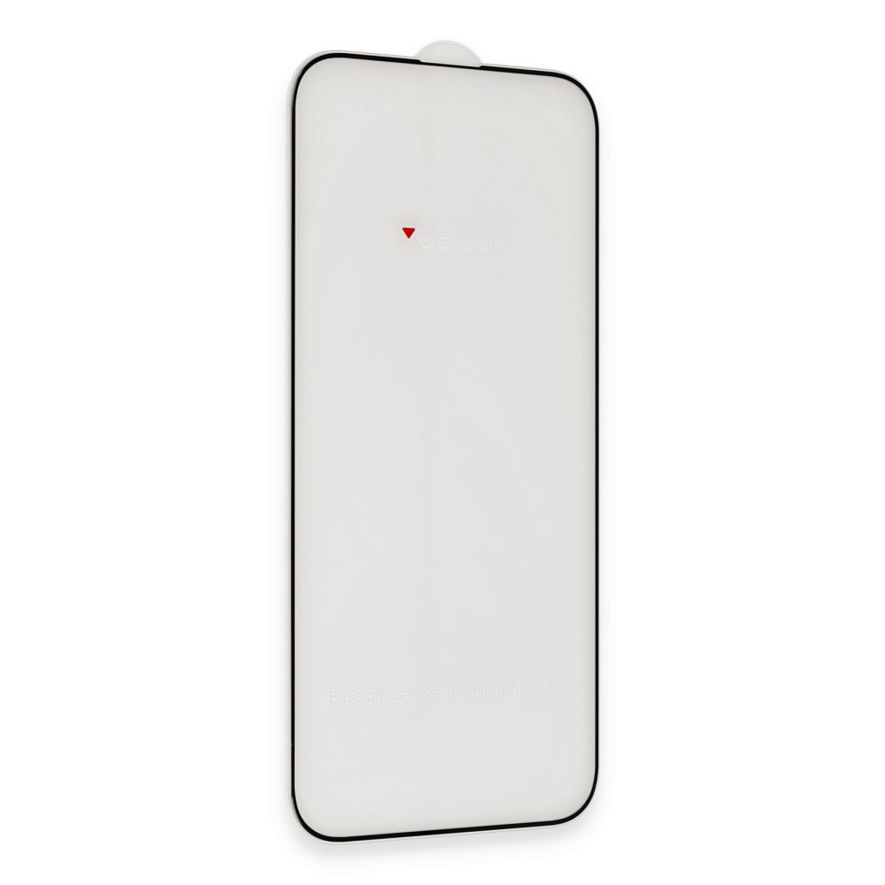 Yesido iPhone 15 Pro 5D Cam Ekran Koruyucu - Siyah