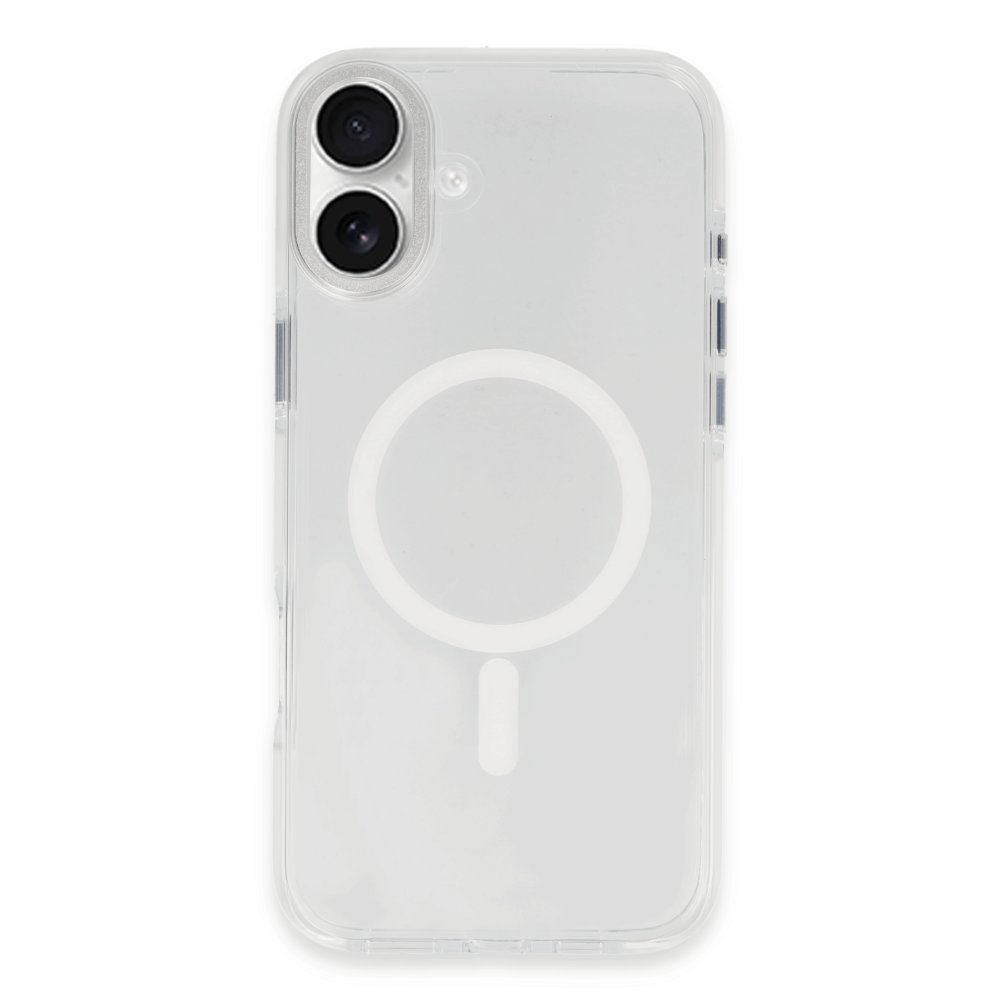 Yesido iPhone 16 Plus PC08 Izzy Magsafe Kapak - Şeffaf