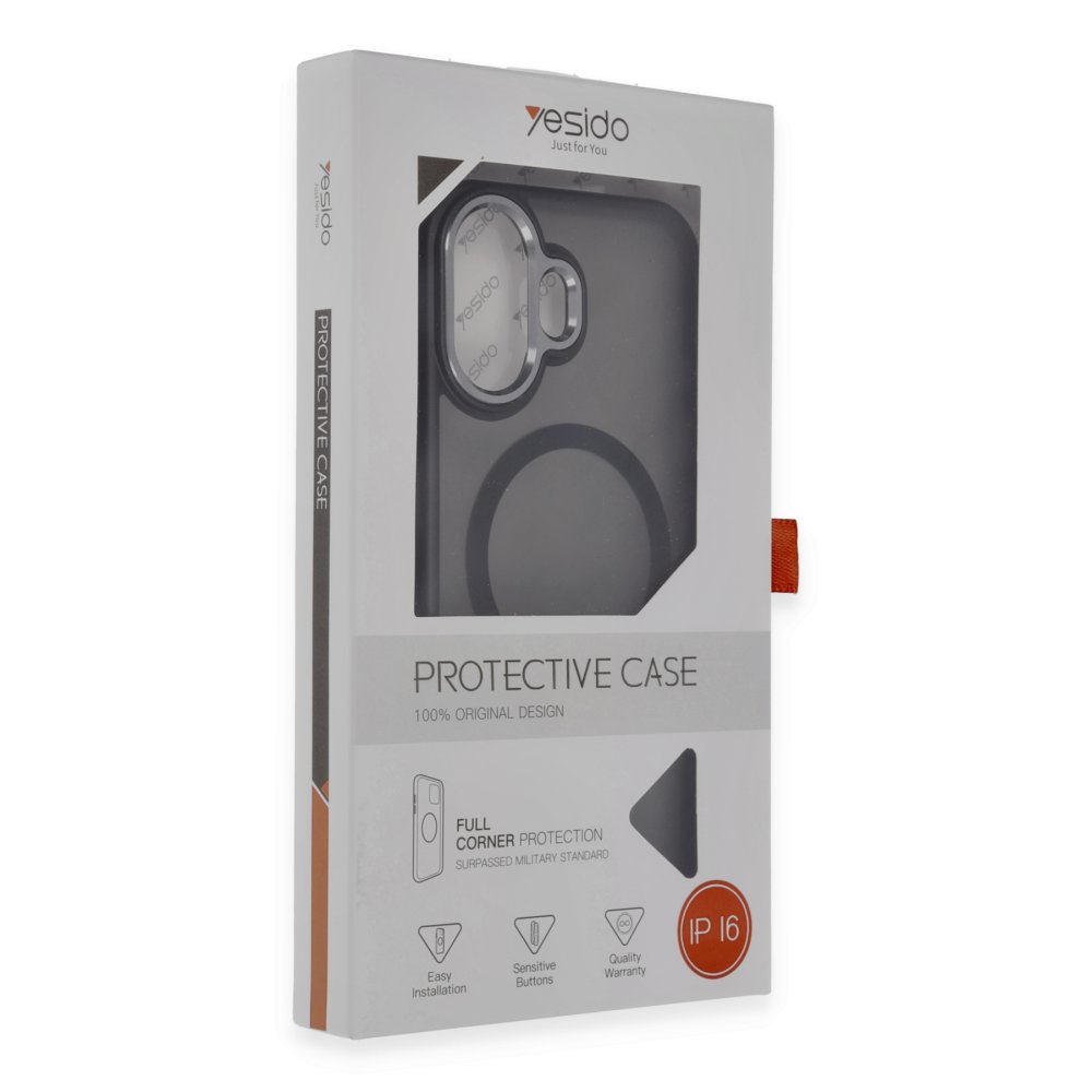 Yesido iPhone 16 Plus PC13 Tazz Magsafe Kapak - Lacivert