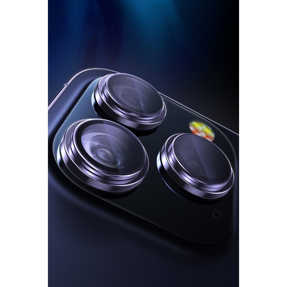 Yesido iPhone 16 Pro Max WB27 Metal Kamera Lens - Gümüş