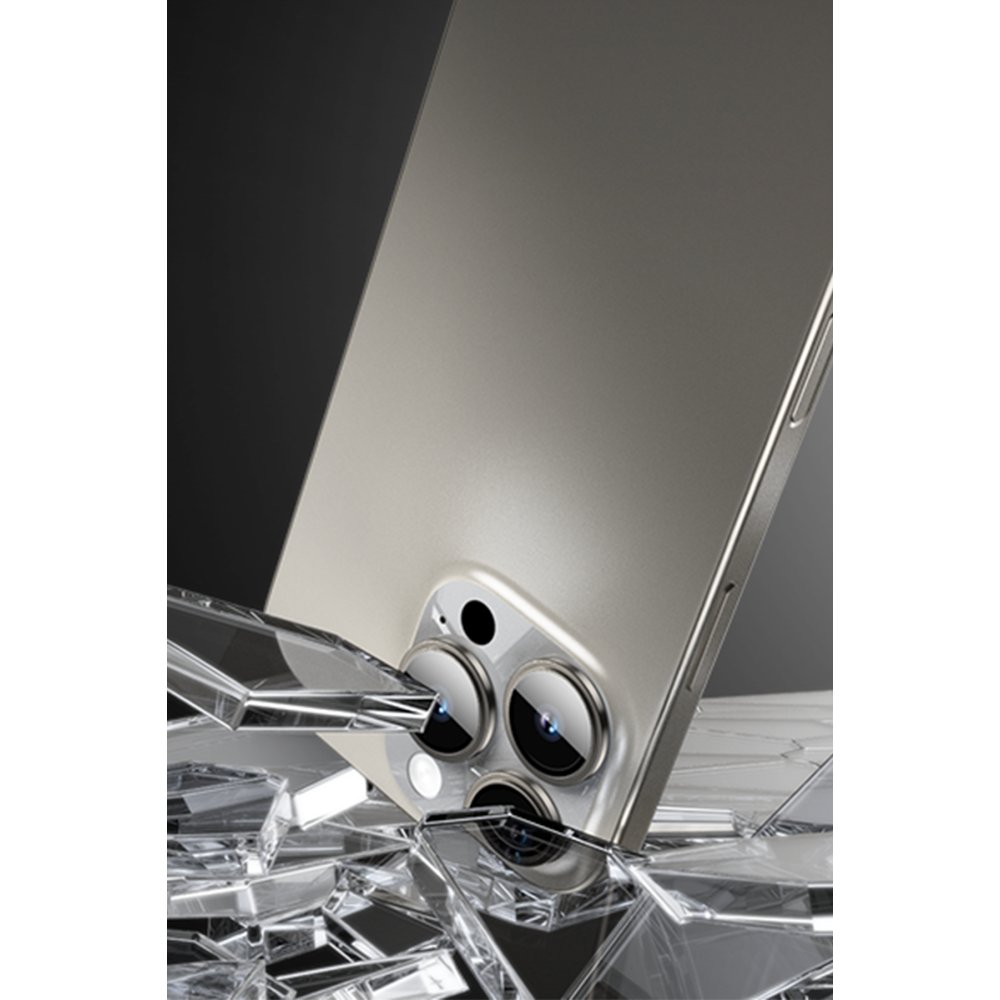 Yesido iPhone 16 Pro Max WB52 Metal Kamera Lens - Siyah