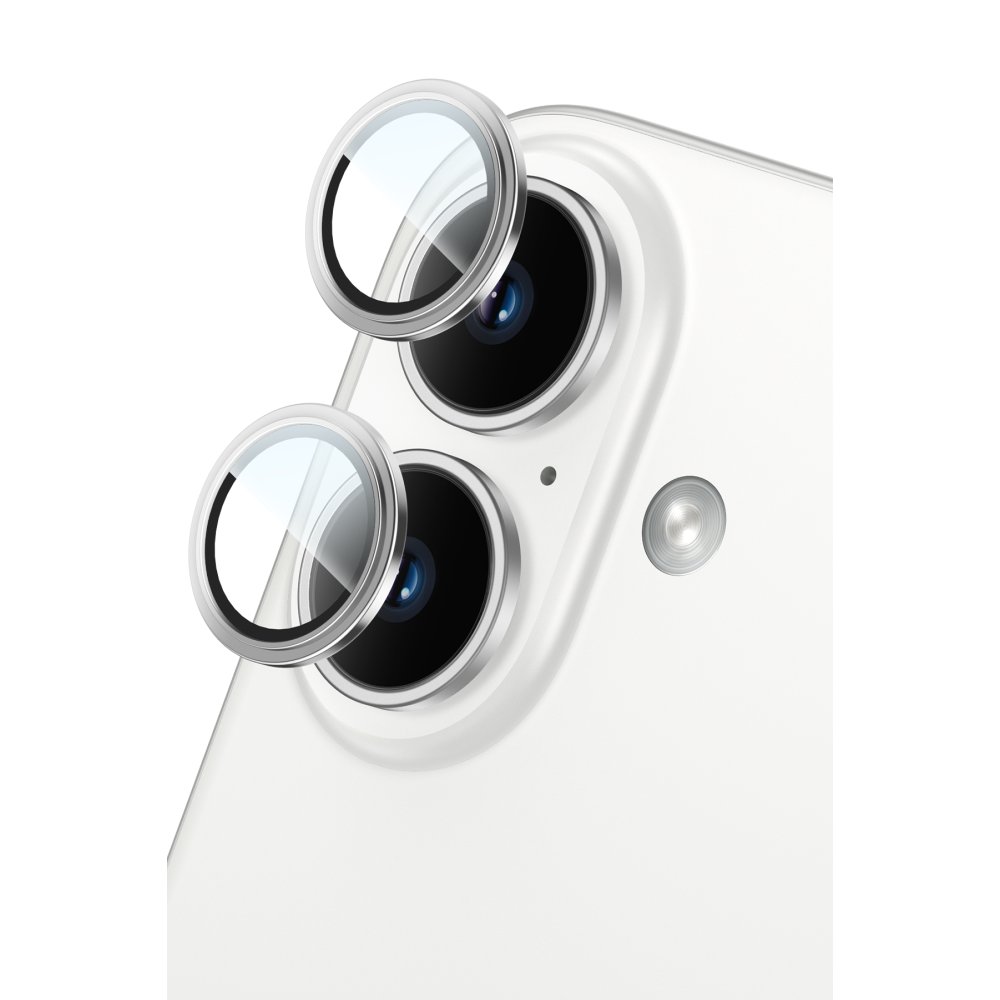 Yesido iPhone 16 WB54 Metal Kamera Lens - Gümüş