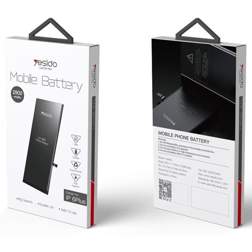 Yesido iPhone 5 SE Uyumlu Batarya