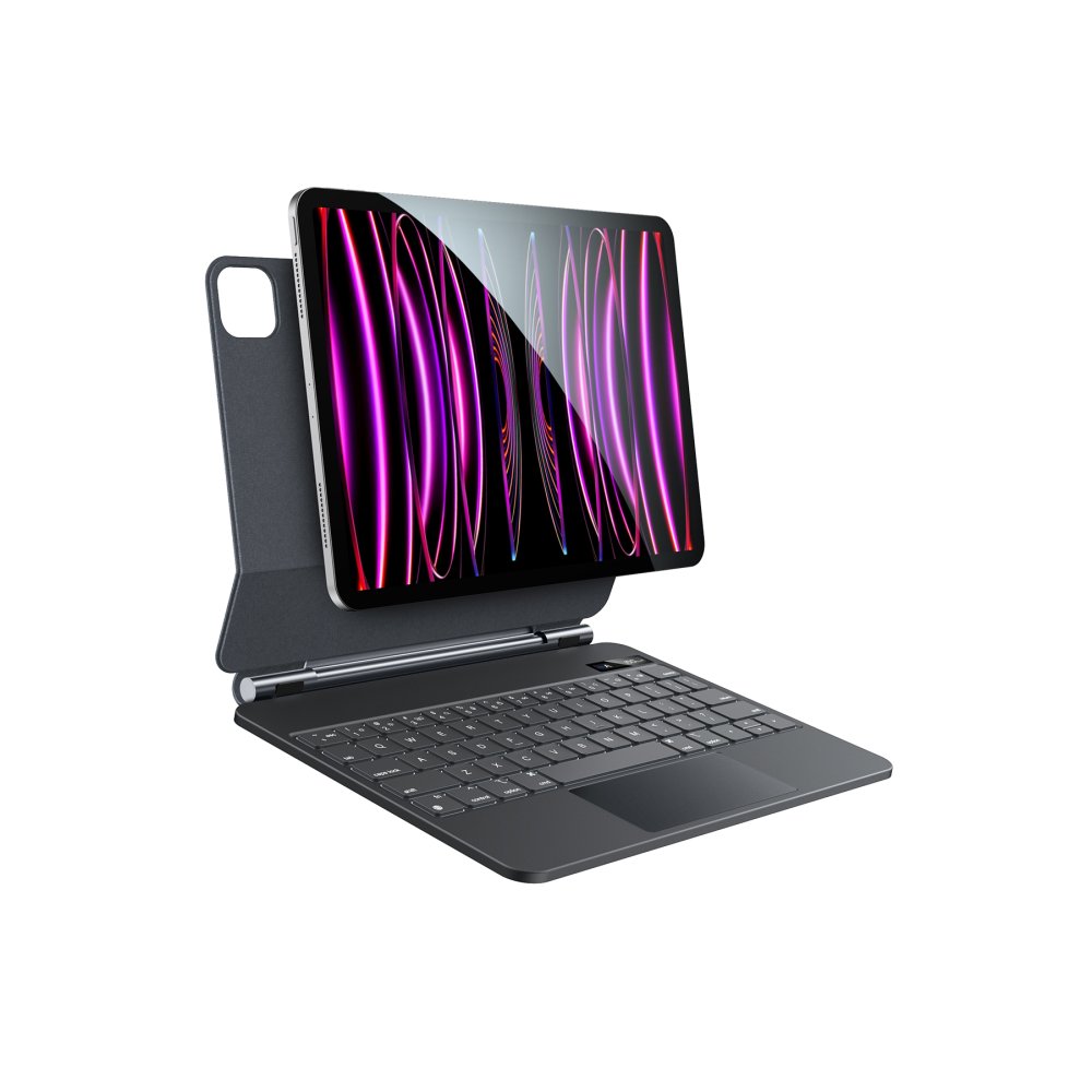 Yesido KB25 iPad Pro 11 (2022) Tecno Klavyeli Tablet Kılıfı - Siyah
