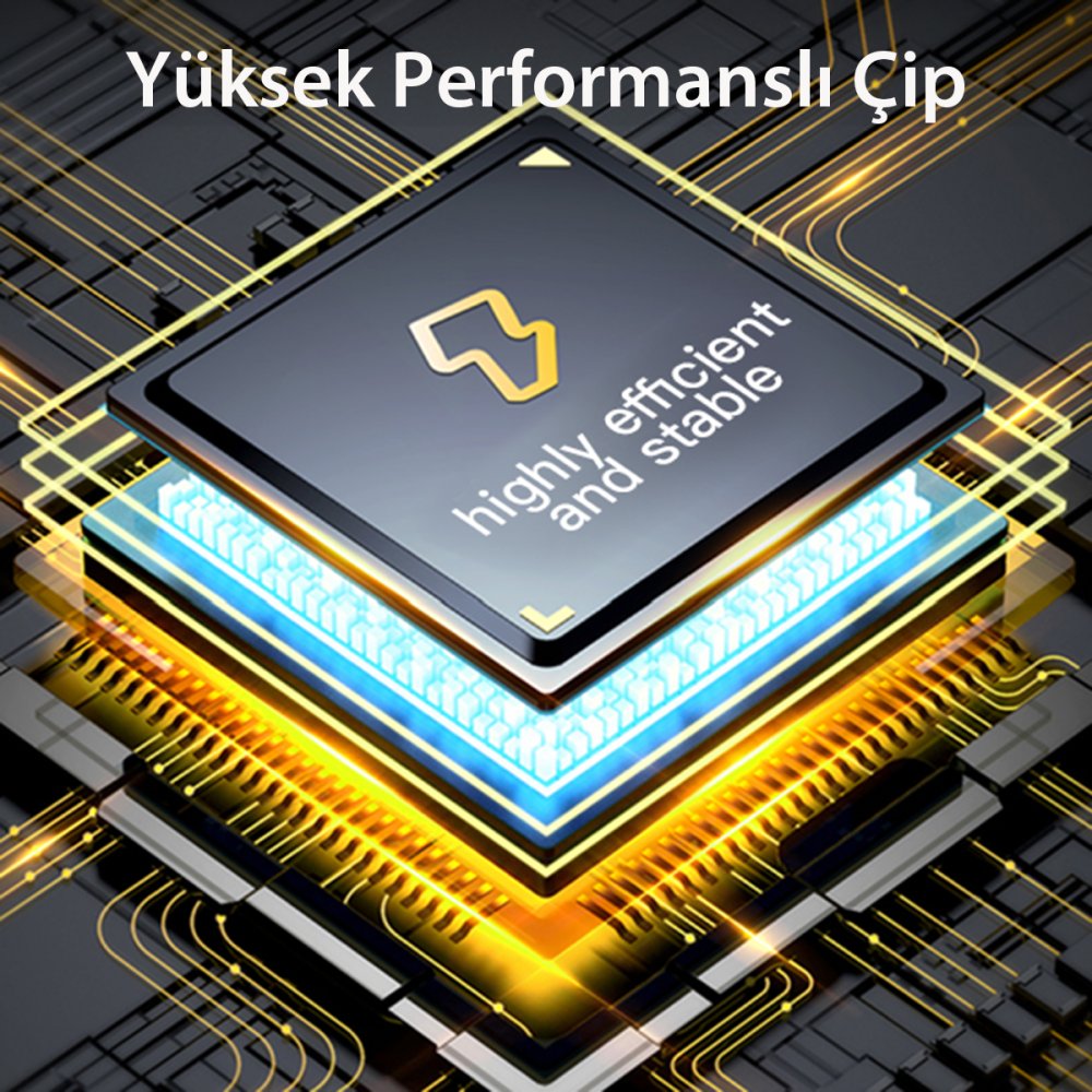 Yesido TV10 2.4G 4K Kablosuz Görüntü Aktarıcı - Siyah