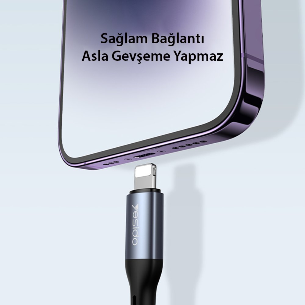 Yesido YAU38 Type-C to Aux Dönüştürücü - Siyah