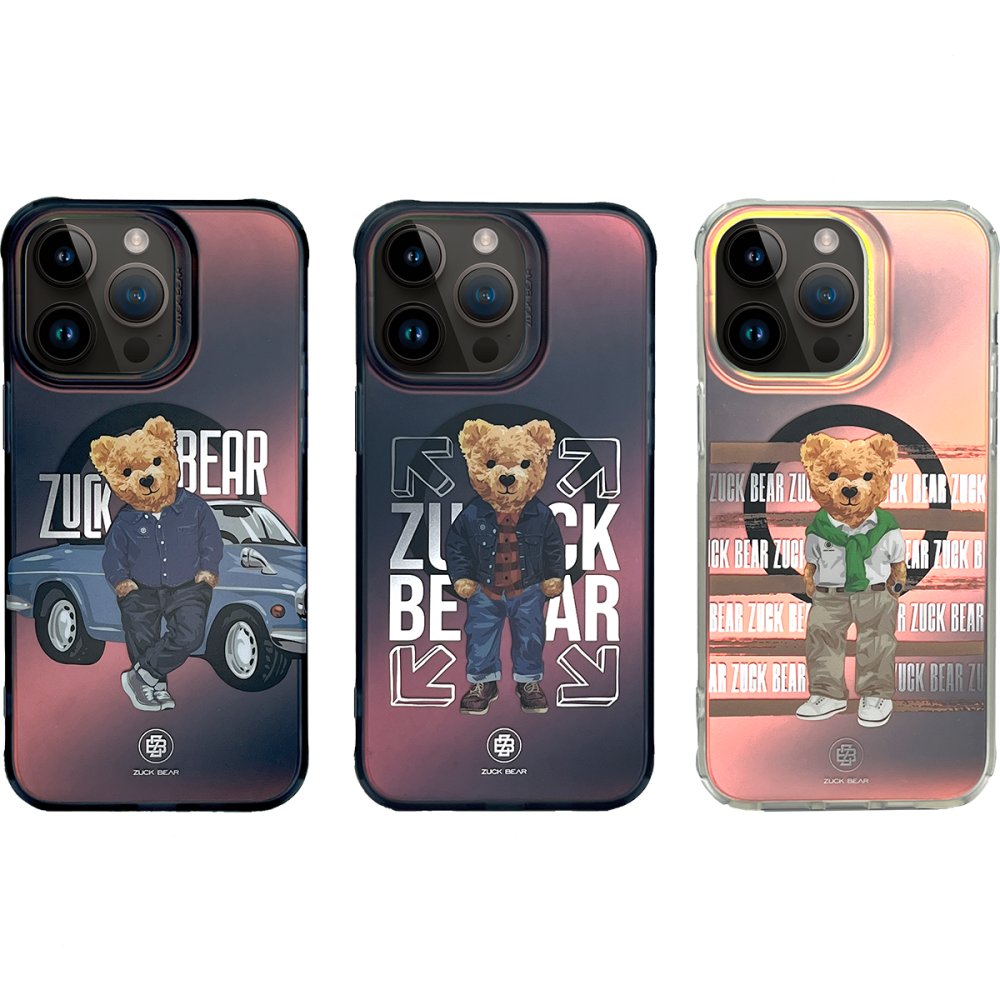 ZuckBear iPhone 15 Pro California Cool Magsafe Kapak - Shirt