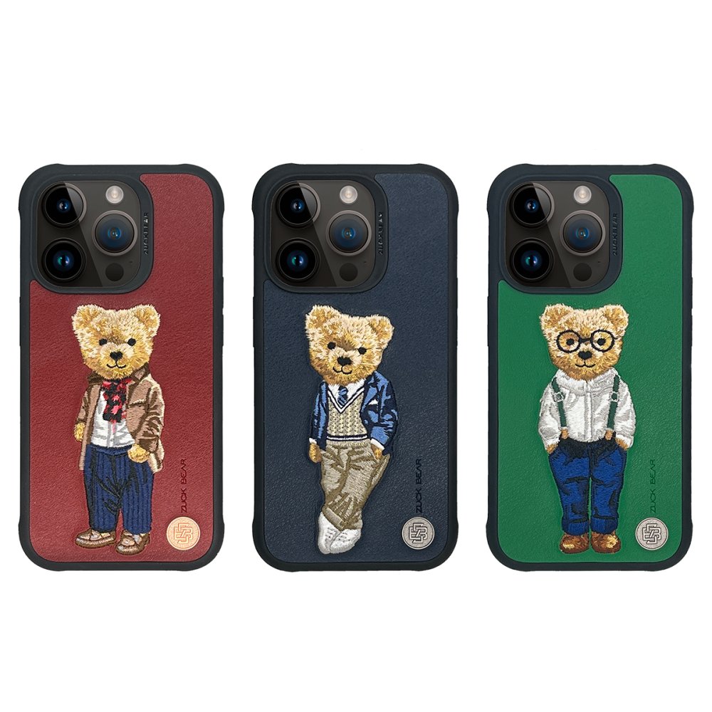 ZuckBear iPhone 15 Pro London Classic Kapak - Mayfair Swank