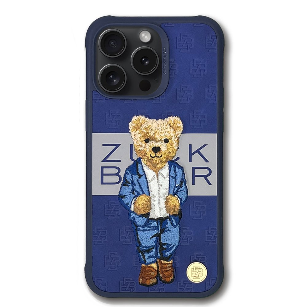 ZuckBear iPhone 15 Pro Max Paris Gentleman Kapak - Suit