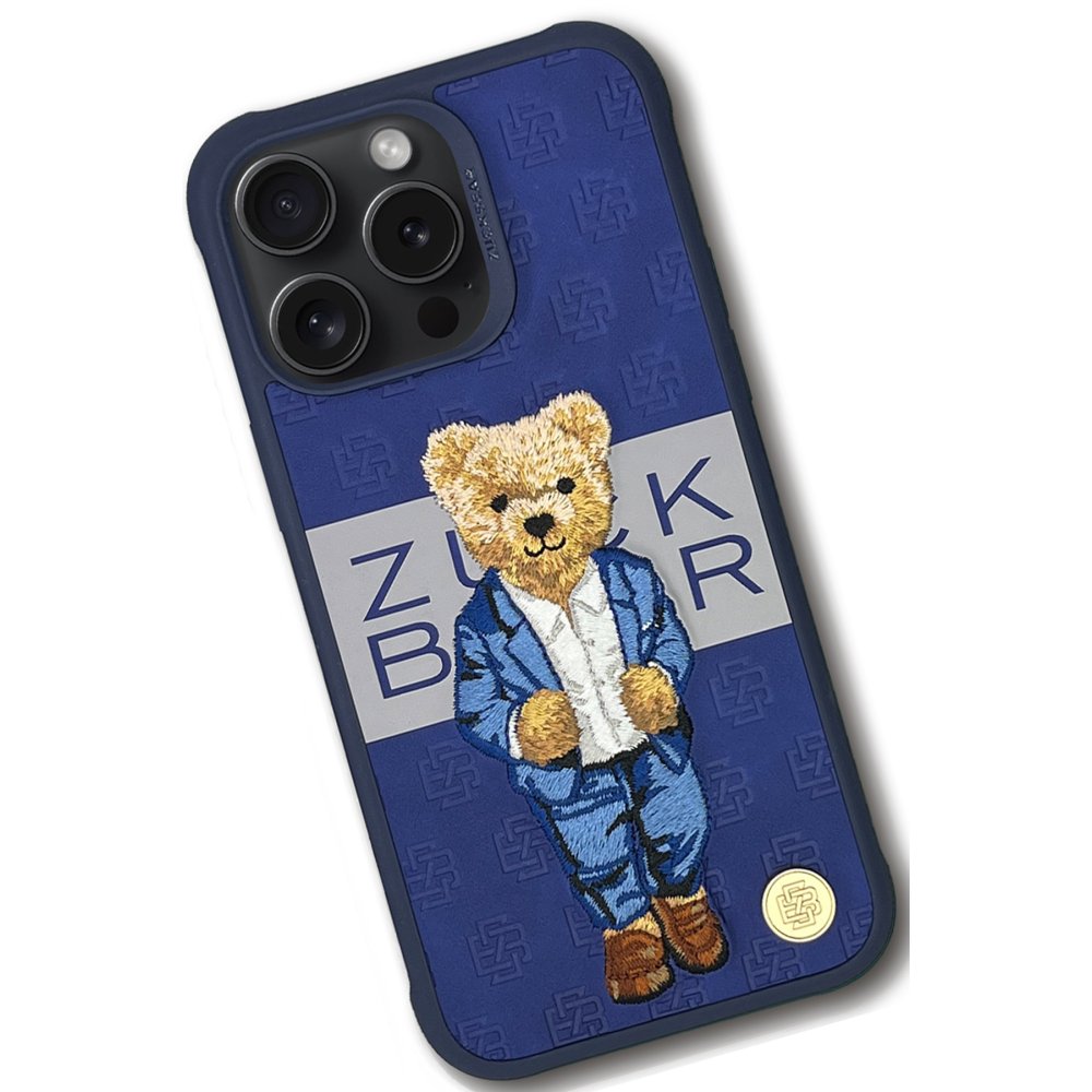 ZuckBear iPhone 15 Pro Max Paris Gentleman Kapak - Suit