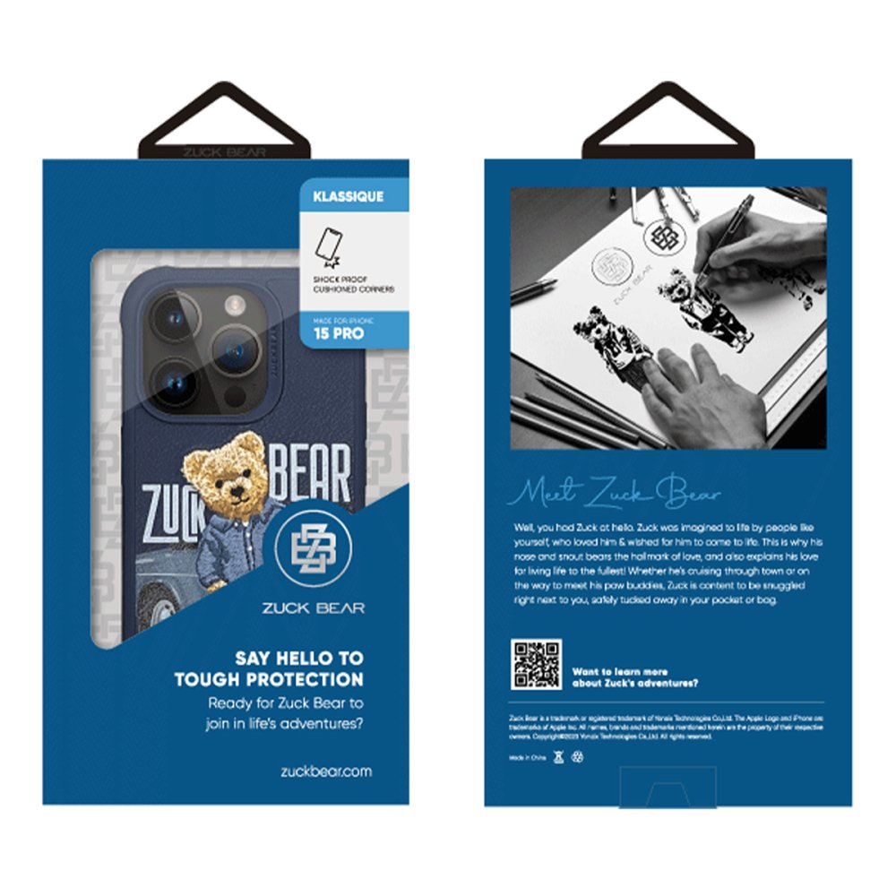 ZuckBear iPhone 15 Pro Max San Francisco Fortune Kapak - Bay Area Player