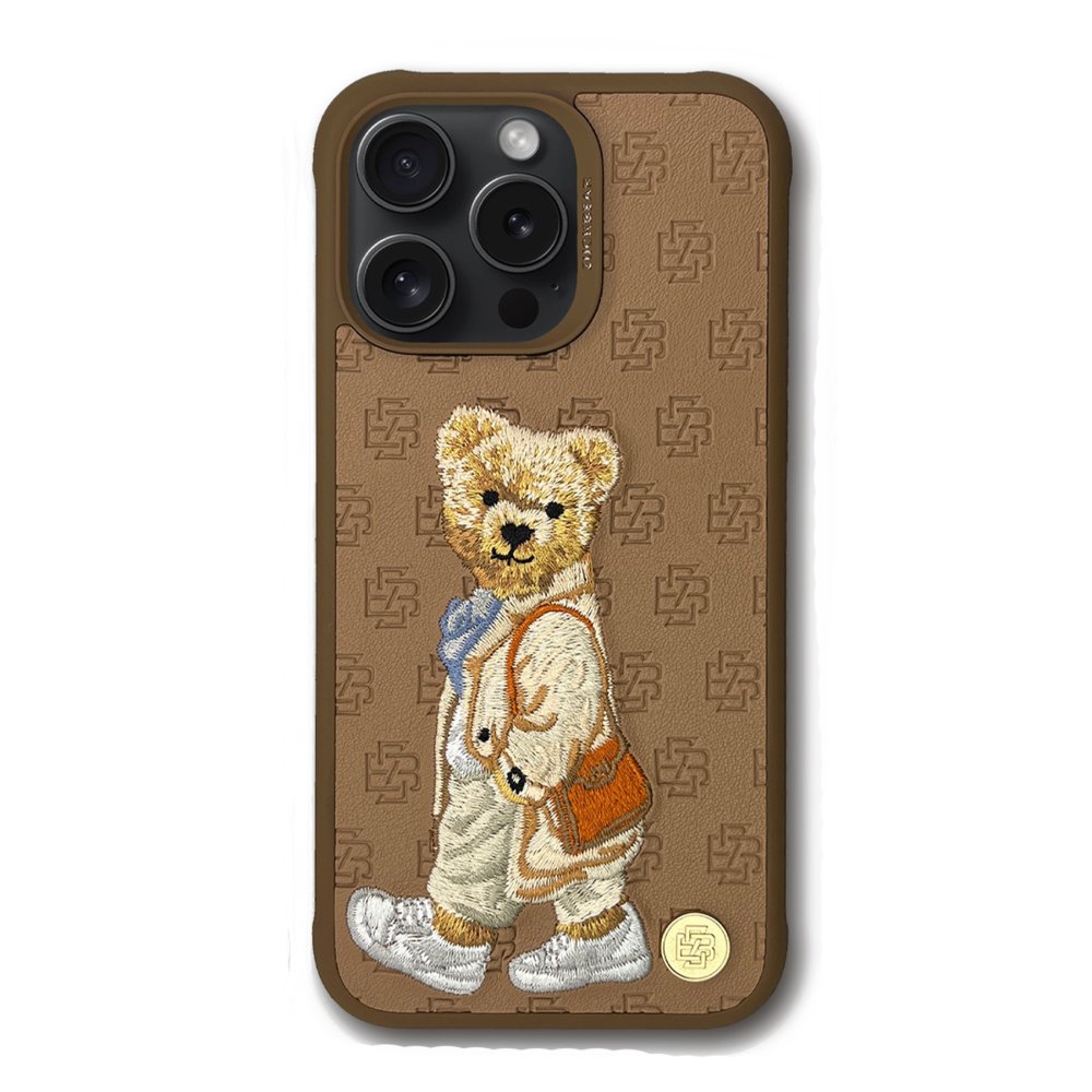 ZuckBear iPhone 15 Pro Paris Gentleman Kapak - Bag
