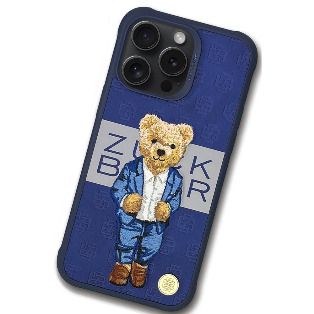 ZuckBear iPhone 15 Pro Paris Gentleman Kapak - Suit