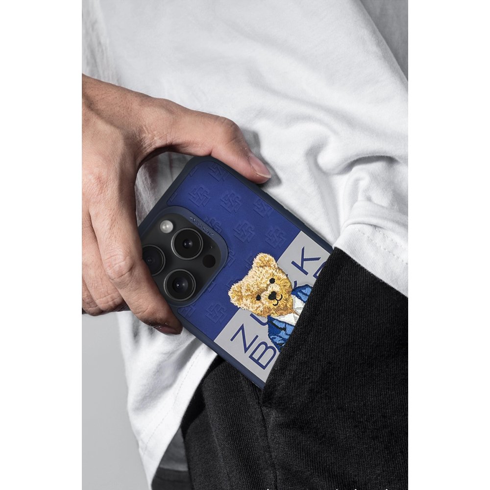 ZuckBear iPhone 15 Pro Paris Gentleman Kapak - Suit
