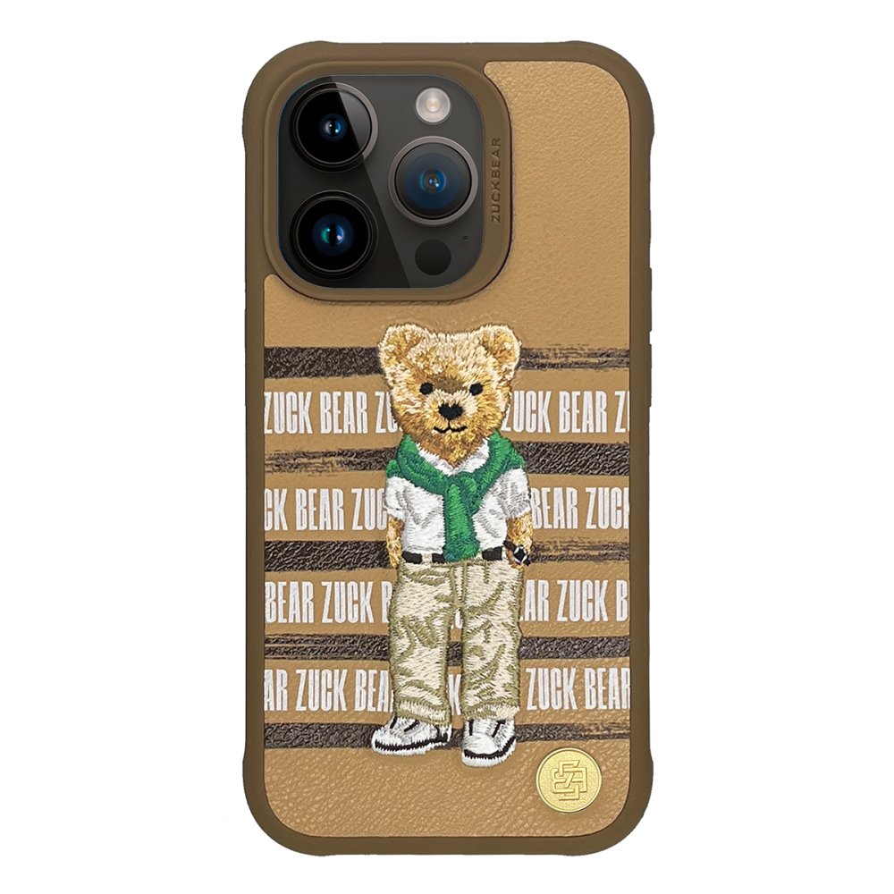 ZuckBear iPhone 15 Pro San Francisco Fortune Kapak - Golden State Bear
