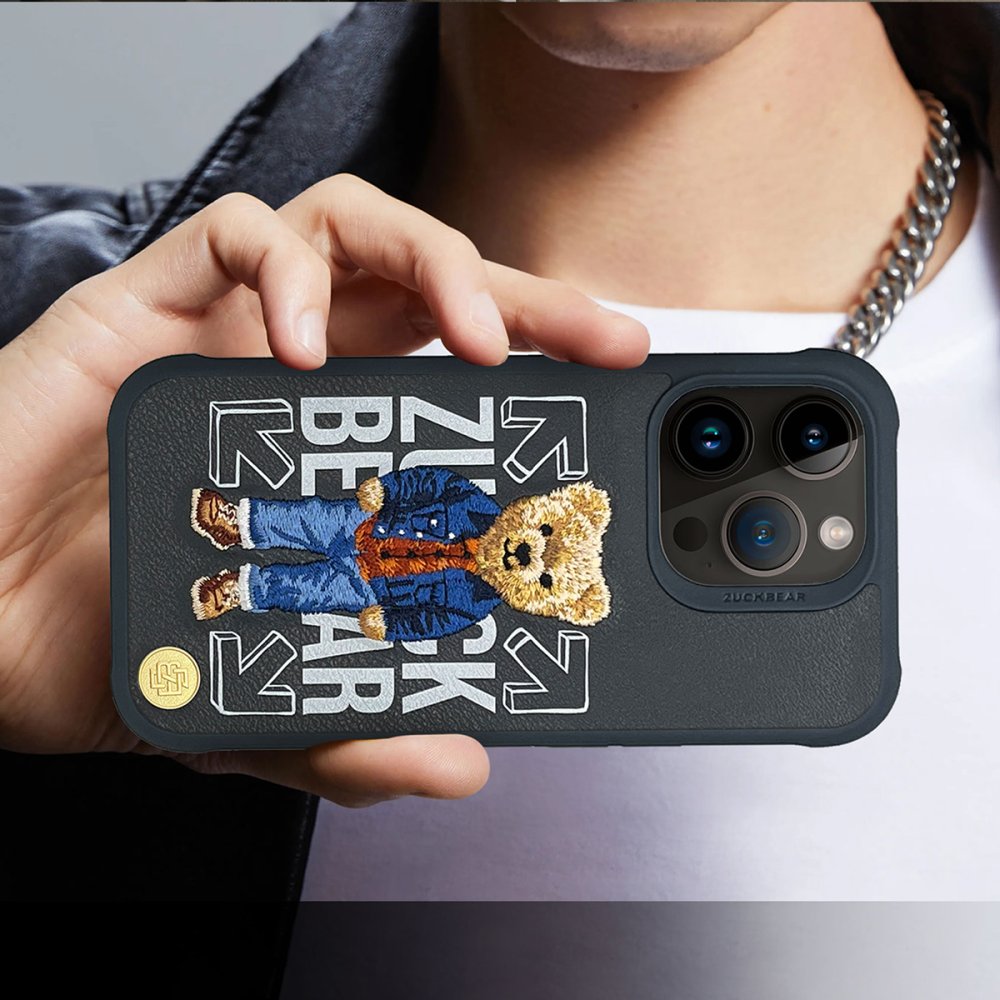 ZuckBear iPhone 15 Pro San Francisco Fortune Kapak - Golden State Bear