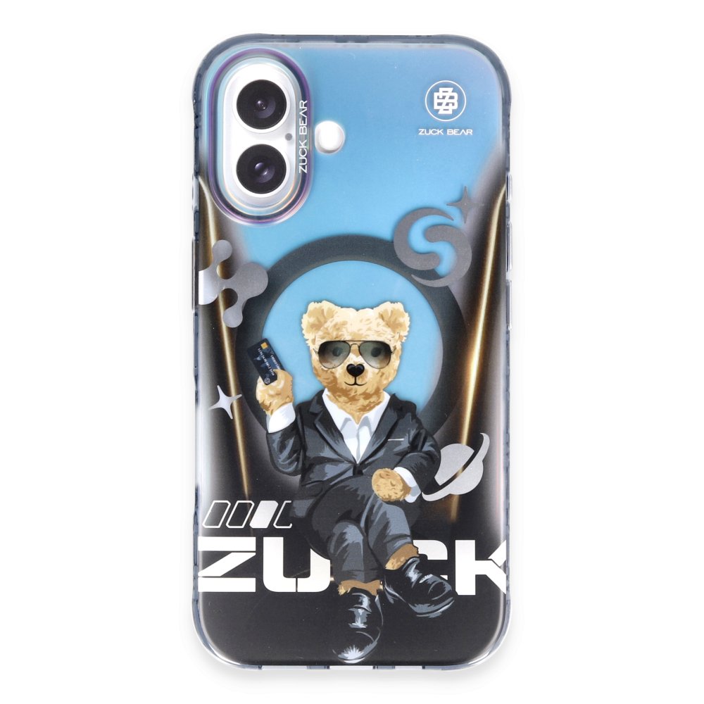 ZuckBear iPhone 16 Berlin Boss Magsafe Kapak - Eins Suave