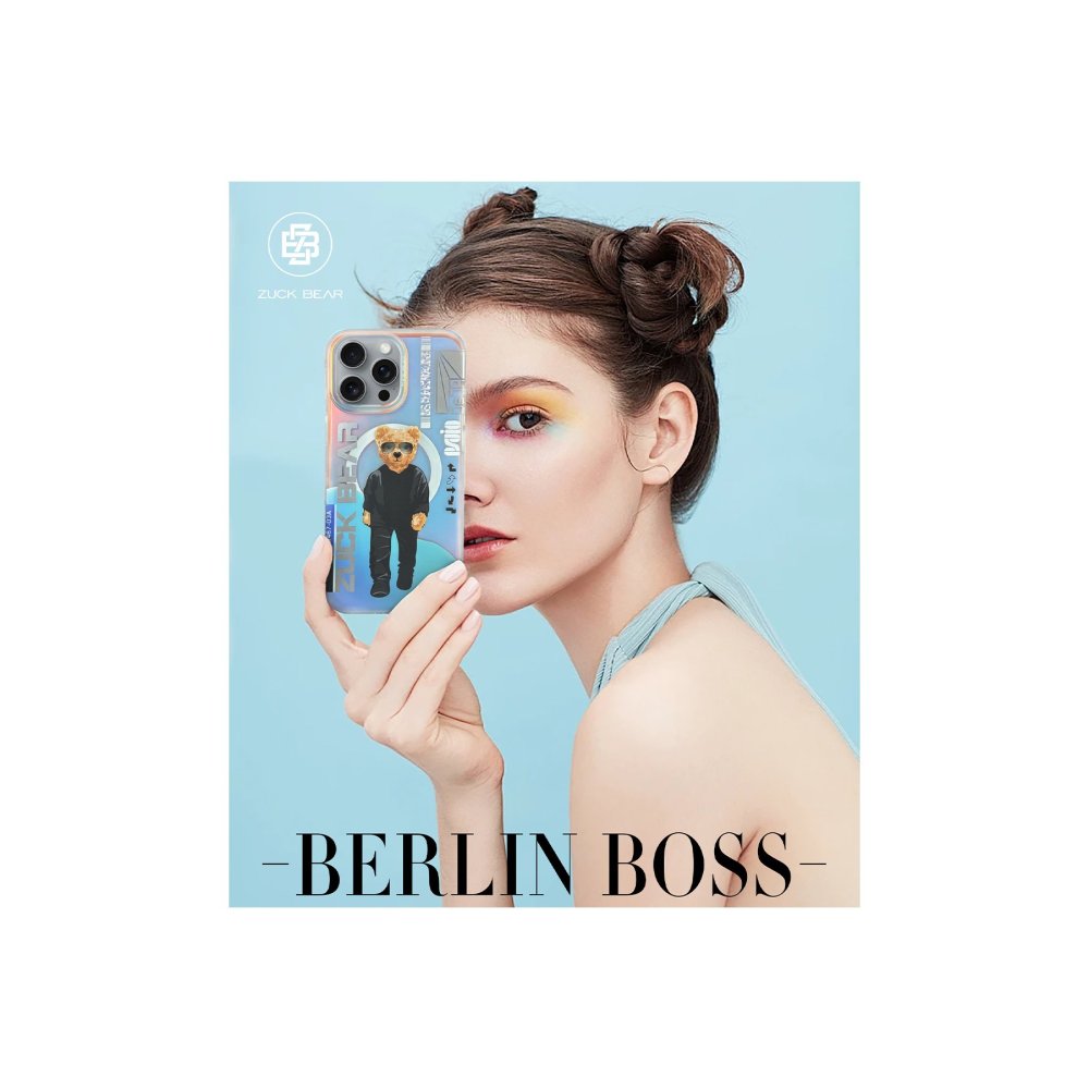 ZuckBear iPhone 16 Berlin Boss Magsafe Kapak - Eins Suave