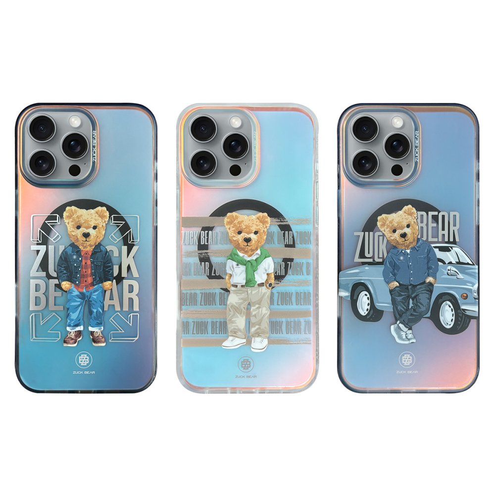 ZuckBear iPhone 16 Pro California Cool Magsafe Kapak - Jeans