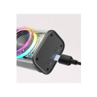 Earldom A31 RGB Işıklı Bluetooth 5.1 Kablosuz Hoparlör - Beyaz