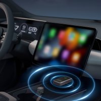 Earldom CP02 Ekstra Type-C Dönüştürücülü USB CarPlay - Siyah