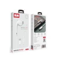 Earldom E73C Tek Kulak İçin Type-C Kablolu Kulaklık - Beyaz