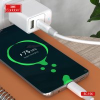 Earldom EC-156i PD 30W Type-C to Lightning 2m Hızlı Şarj Kablosu - Beyaz
