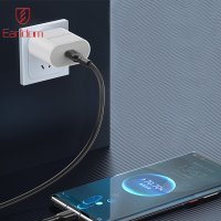 Earldom EC-198CC 1M 60W Type-C to Type-C PD Hızlı Şarj Kablosu - Siyah
