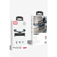 Earldom EH234 360 Derece Ayarlanabilir Klipsli Koltuk Arkası Telefon Tablet Tutucu - Siyah