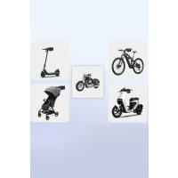 Earldom EH293 Motosiklet İçin Ayarlanabilir 2in1 Telefon ve Şişe Tutucu - Siyah