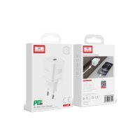 Earldom EU30i 20W Type-C Çıkışlı ve Type-C to Lightning Kablolu PD Hızlı Şarj Cihazı - Beyaz