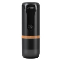 Earldom KF01 2400 mAh Bataryalı 120ml Su Tanklı Taşınabilir Kahve Makinesi - Siyah