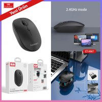 Earldom KM7 Sessiz Kablosuz Ofis Mouse - Siyah