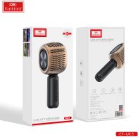 Earldom MC5 Karaoke Mikrofon - Gold