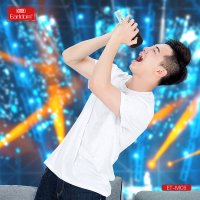 Earldom MC6 Led Işıklı Karaoke Mikrofon - Pembe