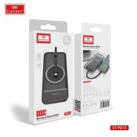 Earldom PD13 10.000 mAh Kablosuz Şarjlı PD Hızlı Şarj Powerbank - Siyah