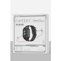 Earldom SW13 2.2 inç Sağlık Takip ve Konuşma Özellikli Akıllı Saat - Siyah