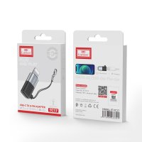 Earldom TC17 Tak Çalıştır Type-C to Lightning Dönüştürücü - Gümüş