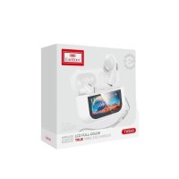 Earldom TWS40 Aktif Gürültü Engelleyici Özellikli Dijital Ekranlı Bluetooth 5.3 Kablosuz Airpods Kulaklık - Beyaz