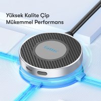 Earldom W7+ 4K Kablosuz Görüntü Aktarıcı - Gümüş