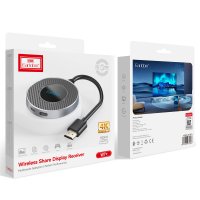 Earldom W7+ 4K Kablosuz Görüntü Aktarıcı - Gümüş