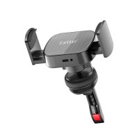 Earldom WC44 Izgara Klipsli 15W Kablosuz Şarjlı Araç Tutucu - Siyah