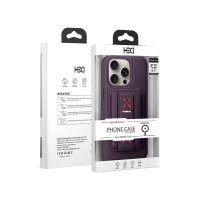 HDD iPhone 14 HBC-258 Hamburg Magnet Kartvizitli Standlı Kapak - Lacivert
