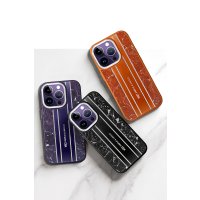 HDD iPhone 15 Pro Kılıf HBC-188 Astra Kapak - Kahverengi