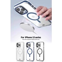 HDD iPhone 15 Pro Max HBC-250 Dublin Magsafe Kapak - Siyah