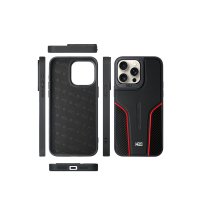 HDD iPhone 15 Pro Max HBC-264 Lambor Karbon Fiber Sport Kapak - Lacivert